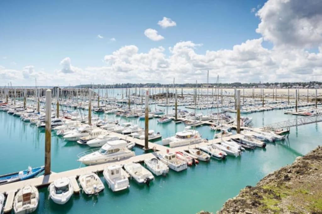 Appartement 50M De La Plage: Studio Au Coeur Du Centre ! à Saint-Cast-le-Guildo Extérieur photo